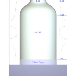 Cylinder Mold - 3.5" Diameter