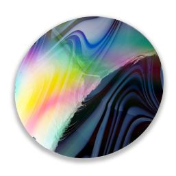 Licorice Swirl on Black w/ Mixture 96 COE ** OCR EXCLUSIVE **