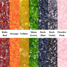 Oceanside Rainbow Frit Pack 2 (Transparent Heavy)