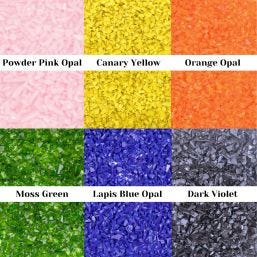 Rainbow Frit Pack 1 (Transparent Heavy)