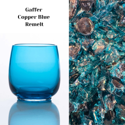 Gaffer Copper Blue Remelt 